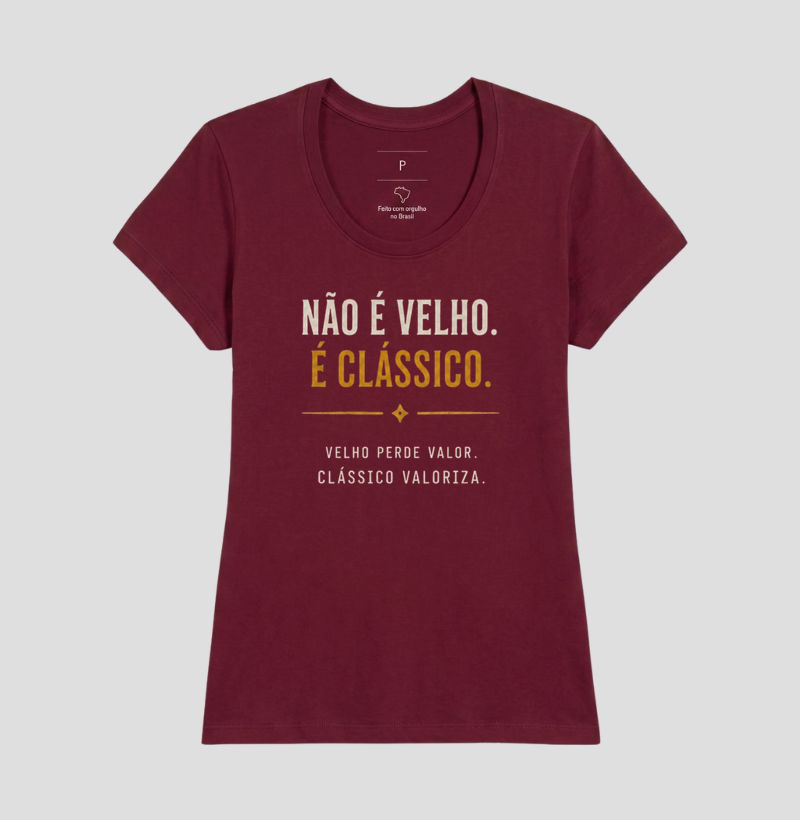 Não é velho, é clássico | Frase - Imagem 11