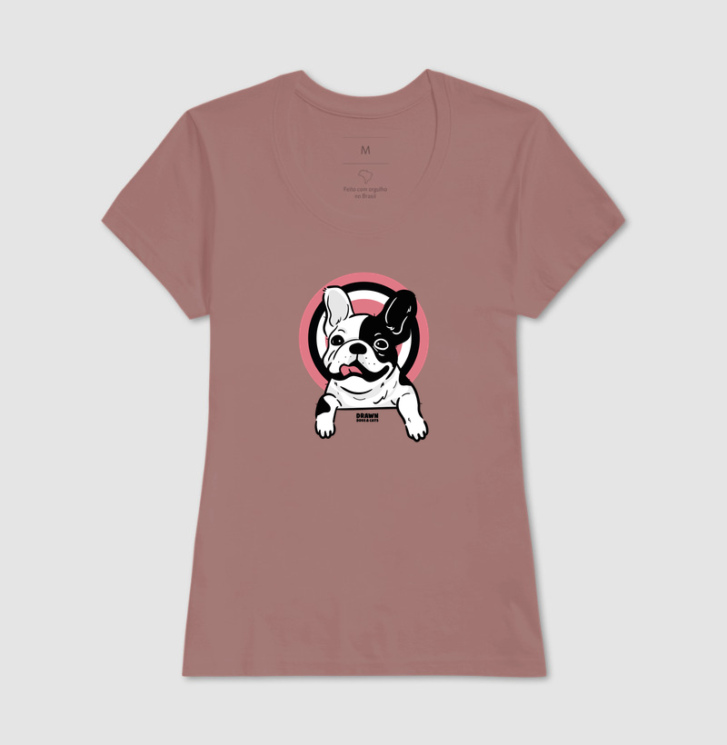 Bulldog francês fundo rosa - Imagem 17
