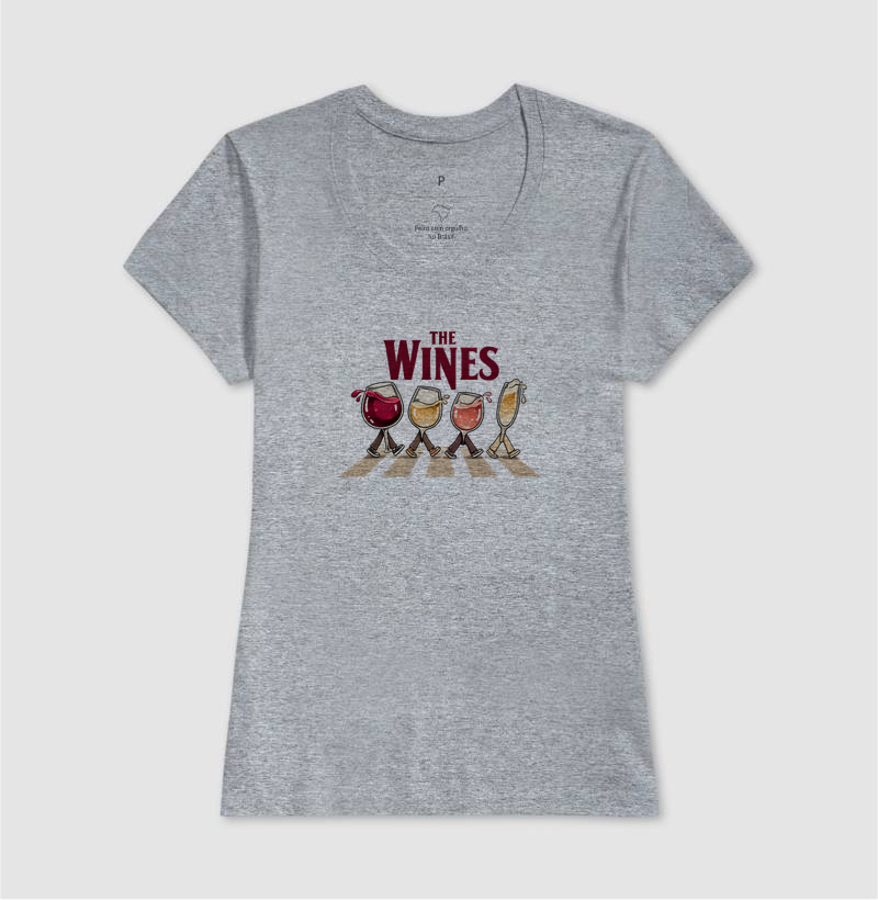 Camiseta The Wines – Taças de Vinho na Faixa de Pedestres - Imagem 9
