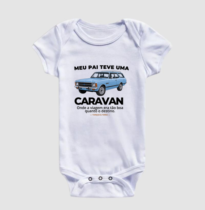 Meu pai teve uma - CARAVAN - azul claro - Imagem 3