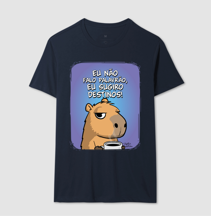 Camiseta Capivara Sugiro Destinos - Imagem 6