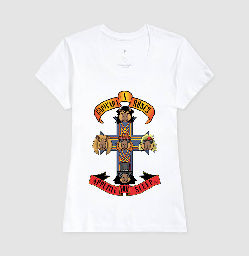 Camiseta Capivara N Roses - Imagem 5