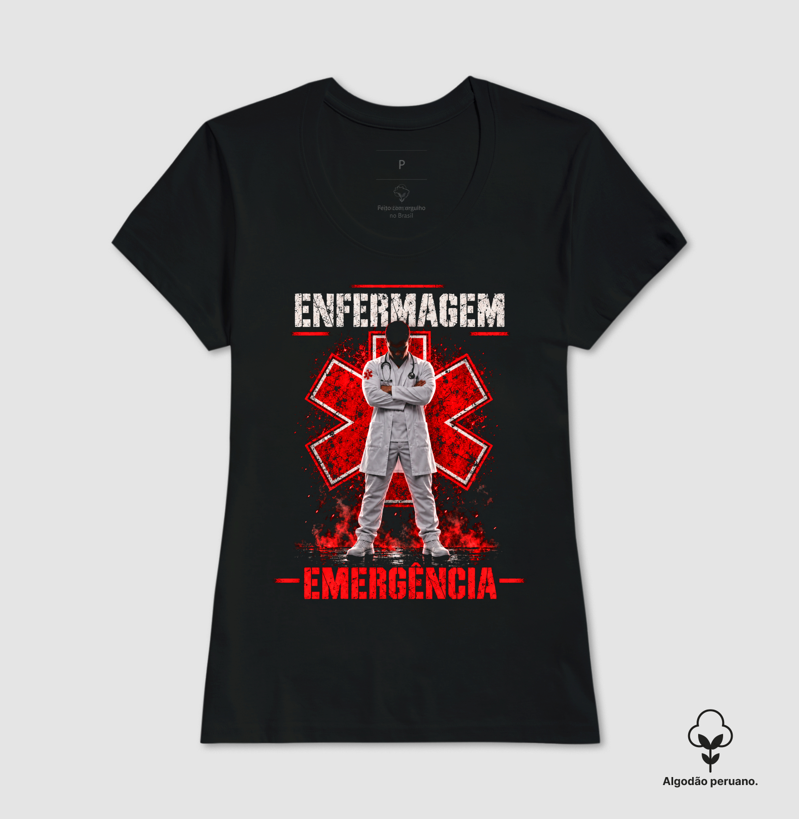 Enfermagem em Emergência - Homem Moreno - Imagem 3