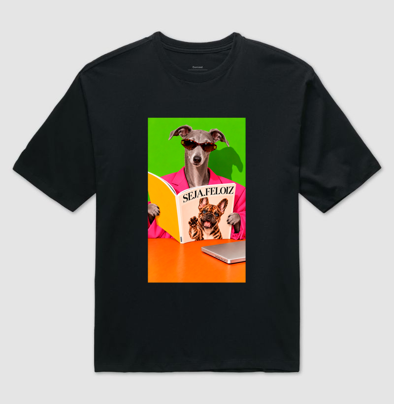 🌟🐾 Estrela de Capa — Galgo Lilac Edition 🕶️✨ - Imagem 2