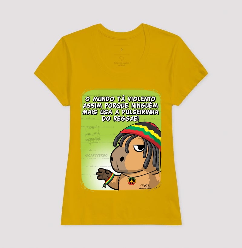 Camiseta Capivara Reggae - Imagem 15