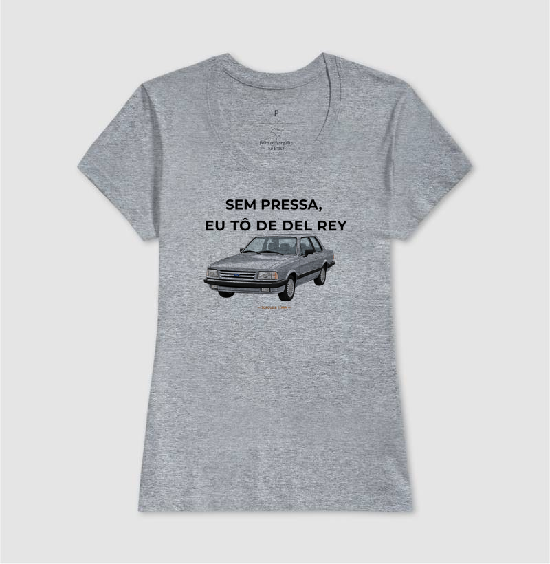 Sem pressa, eu tô de Del Rey - prata - Imagem 9