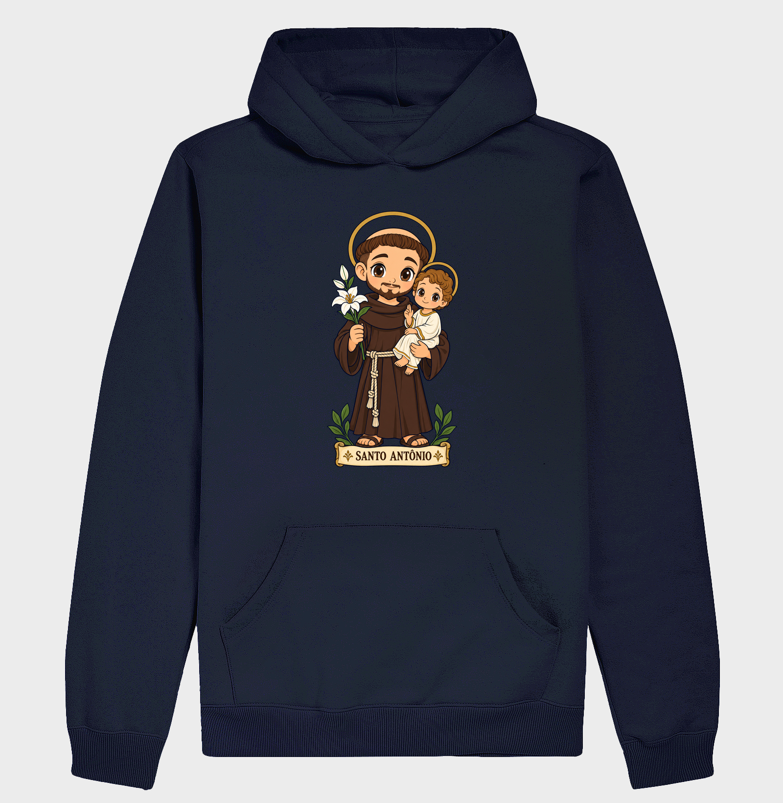 Santo Antonio estilo chibi - Imagem 4