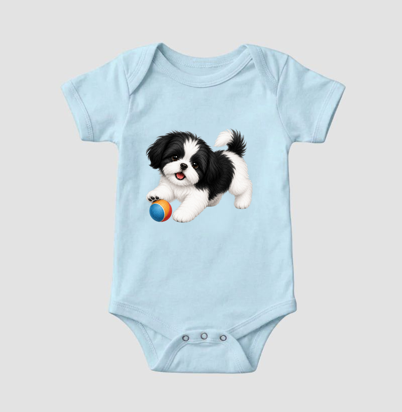 Shih Tzu Preto - Desenho Animado - Imagem 4