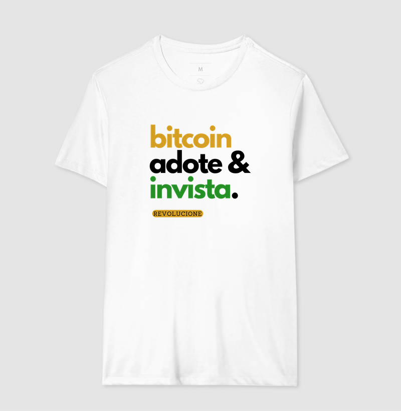 Camiseta Bitcoin Adote & Invista - Imagem 5