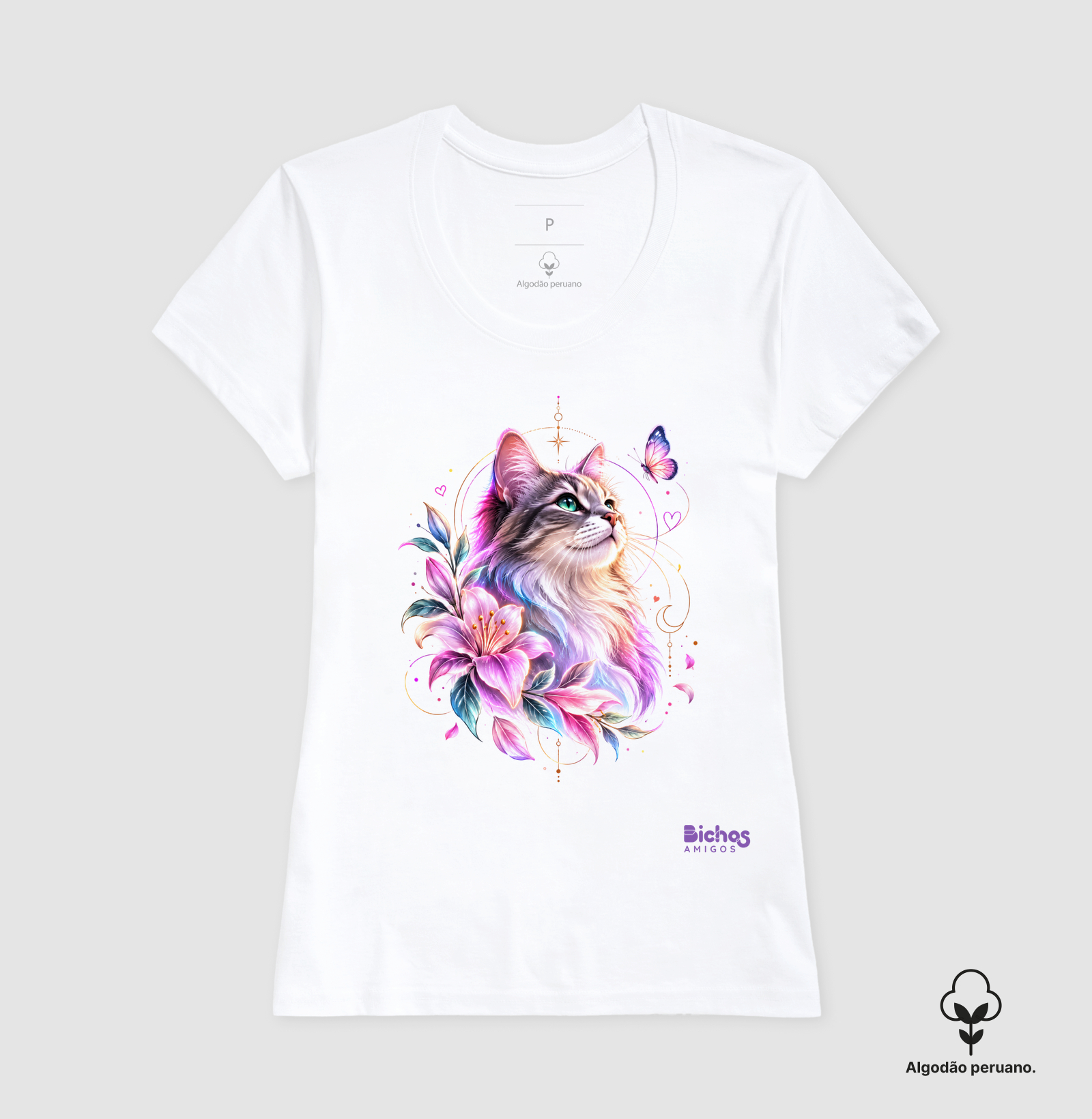 Gato Floral - Imagem 3