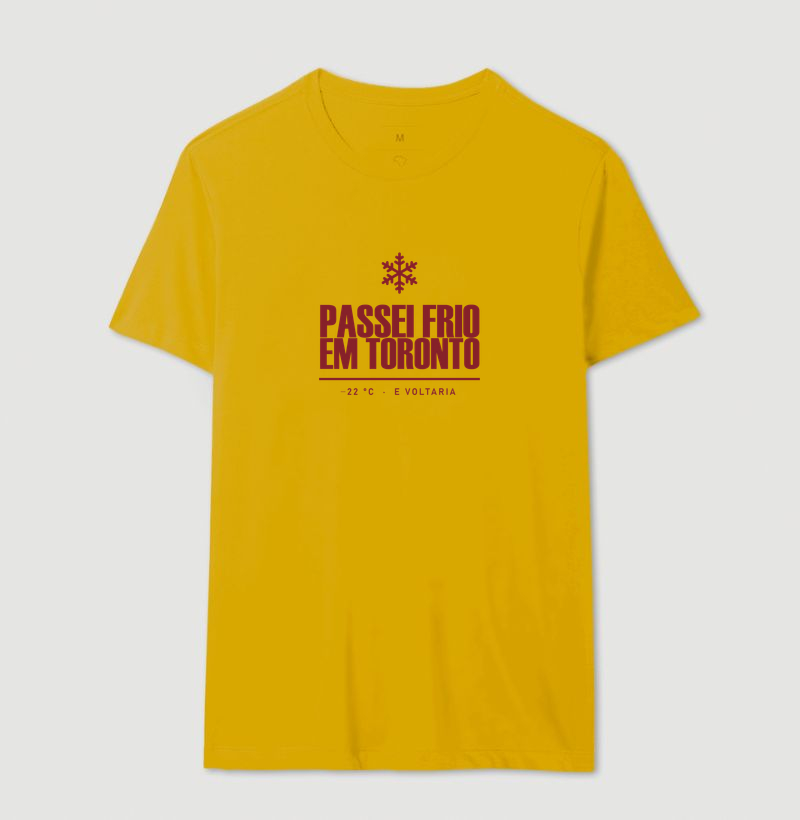 Camiseta Passei Frio em Toronto - Imagem 14