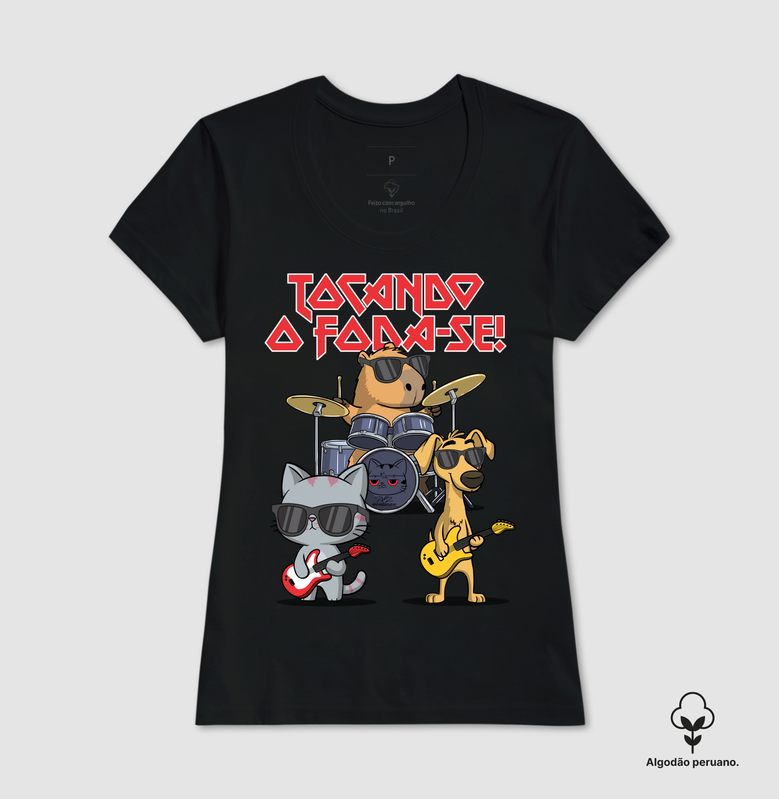 Camiseta Tocando o Fodase - Imagem 5