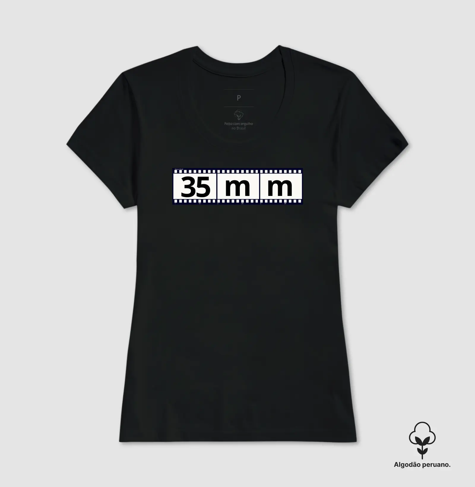 Camiseta Premium algodão Peruano film 35mm - Imagem 2