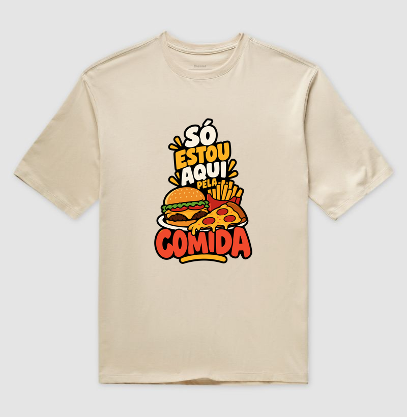 Só Estou Aqui pela Comida – Hambúrguer e Pizza - Imagem 3