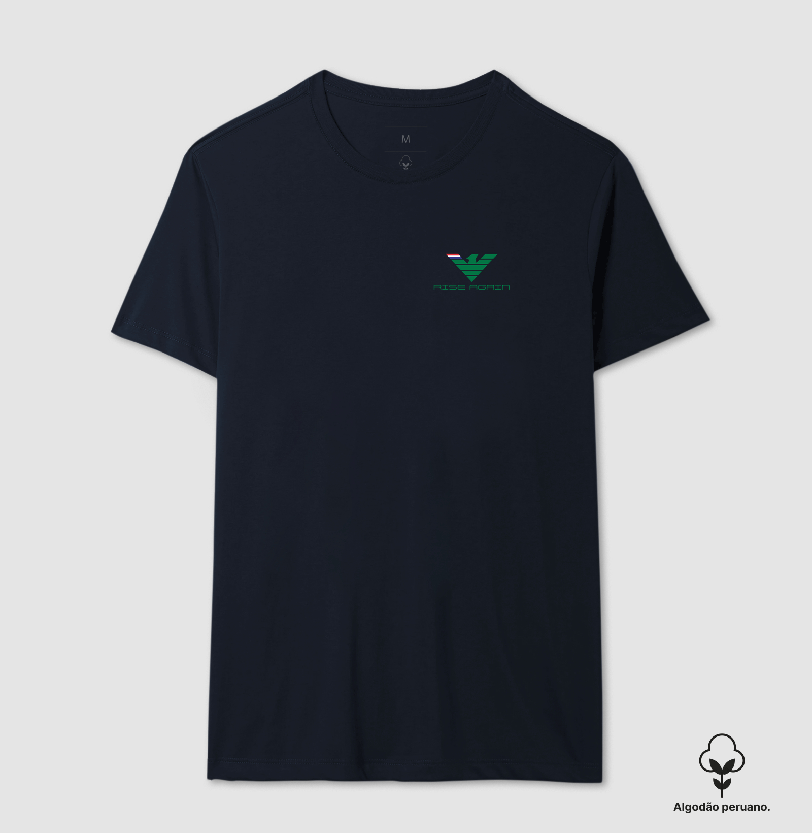 RISE AGAIN é uma estampa que simboliza força, superação e recomeços. Seu design geométrico moderno em tons de verde cria um visual elegante e cheio de personalidade. Ideal para quem acredita que sempre é possível se reinventar e seguir mais forte do que antes. 💚✨  "Levante-se. Evolua. Rise Again." - Imagem 7