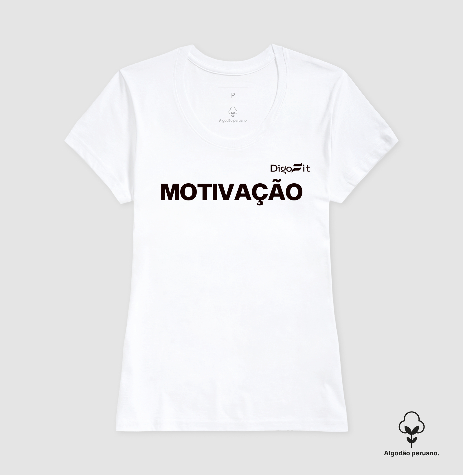 CAMISETA ALGODÃO PERUANO ACADEMIA MOTIVAÇÃO - Imagem 7