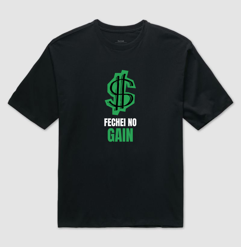 Camiseta Trader Fechei no Gain Cifrão - Imagem 2