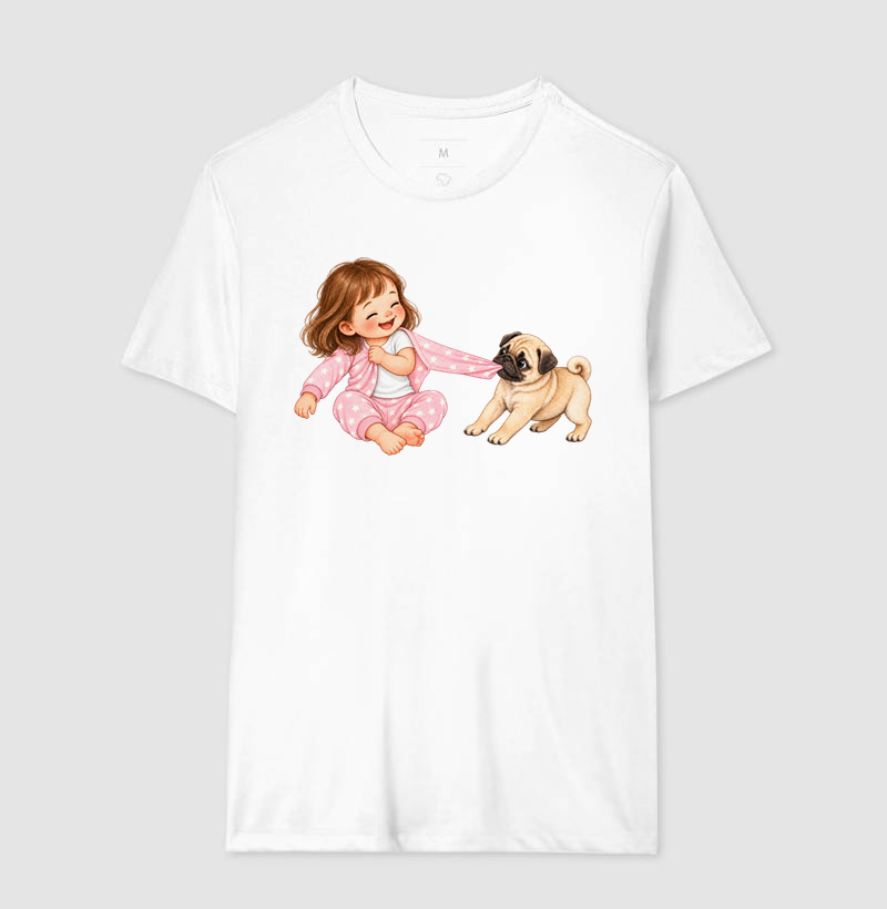 Pug Puxando Pijama 2 - Imagem 4