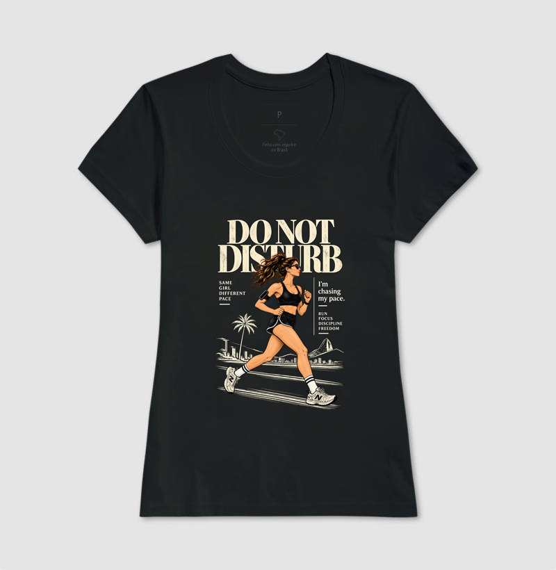 Camiseta Corrida - Do Not Disturb - Imagem 3