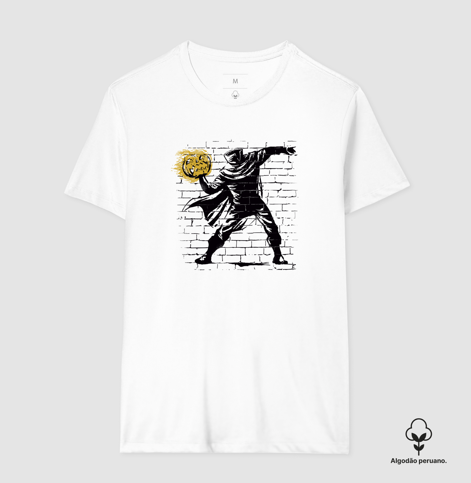 Camiseta Algodão Peruano Atirador sem cabeça - Imagem 2