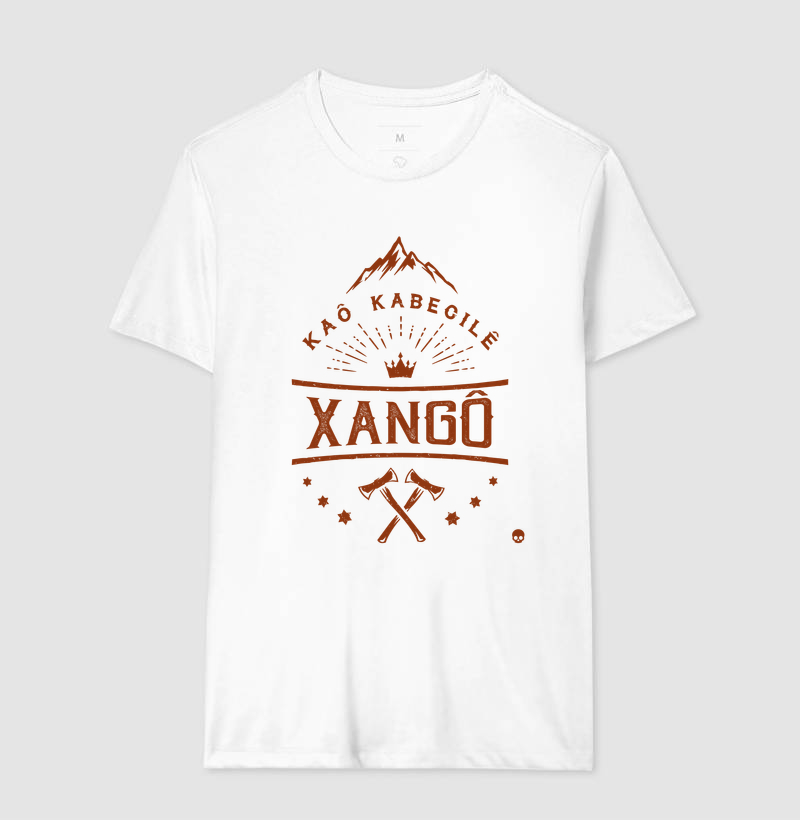 Camiseta Umbanda Orixá Xangô - Kaô Kabecilê - Imagem 4