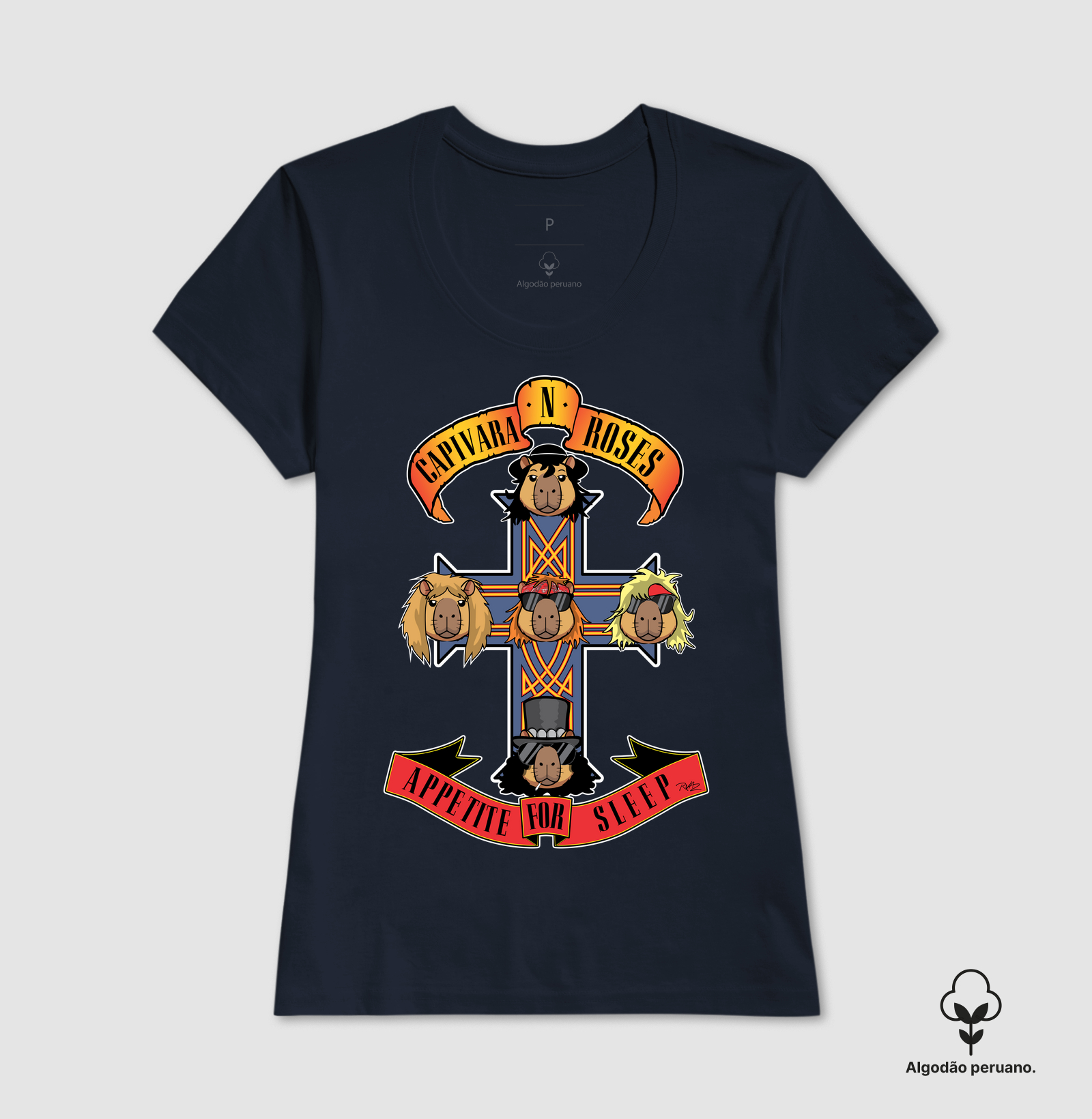 Camiseta Capivara N Roses - Imagem 4