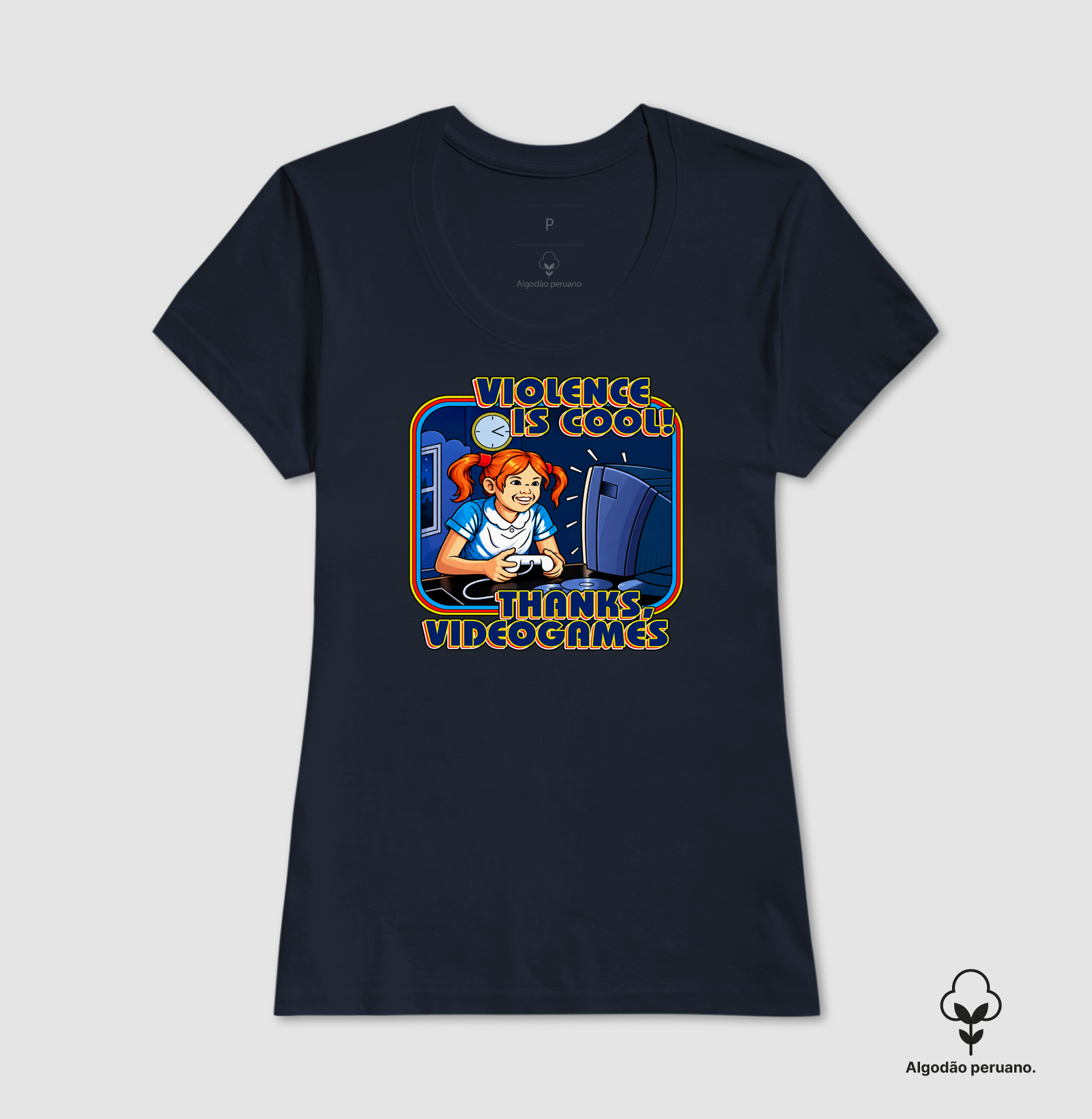 Camiseta Algodão Peruano "GTA 6 Thanks Video Games" - Imagem 9