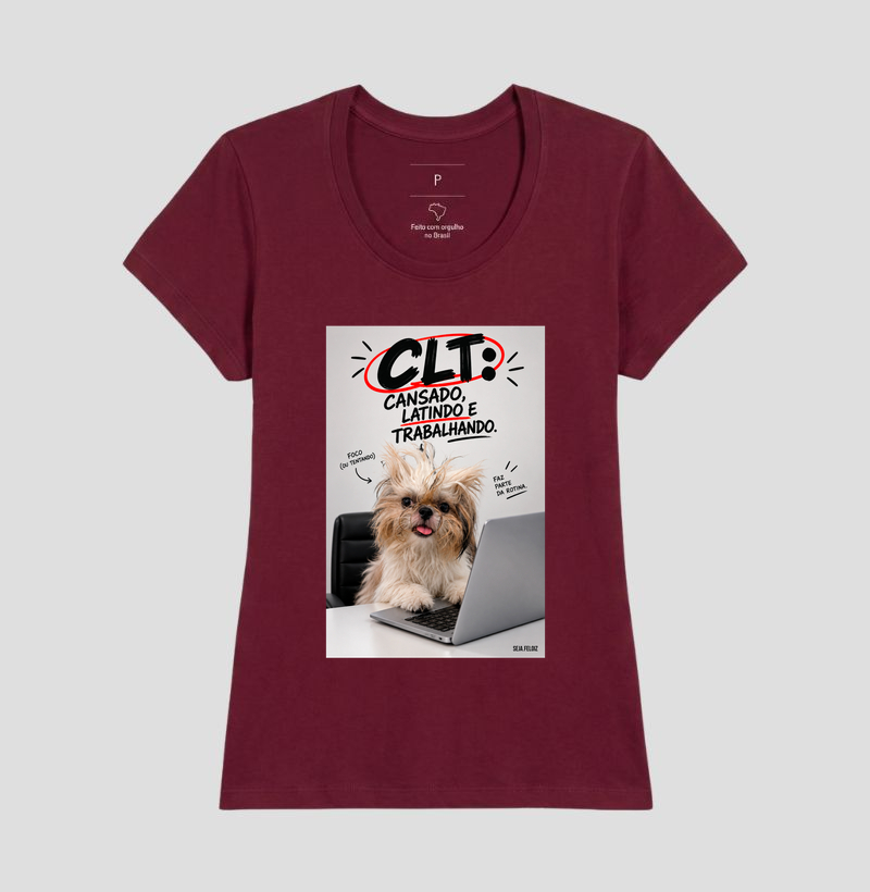 🐶💻 CLT — Cansado, Latindo e Trabalhando! 😂🐾 | Shih Tzu Edition - Imagem 17