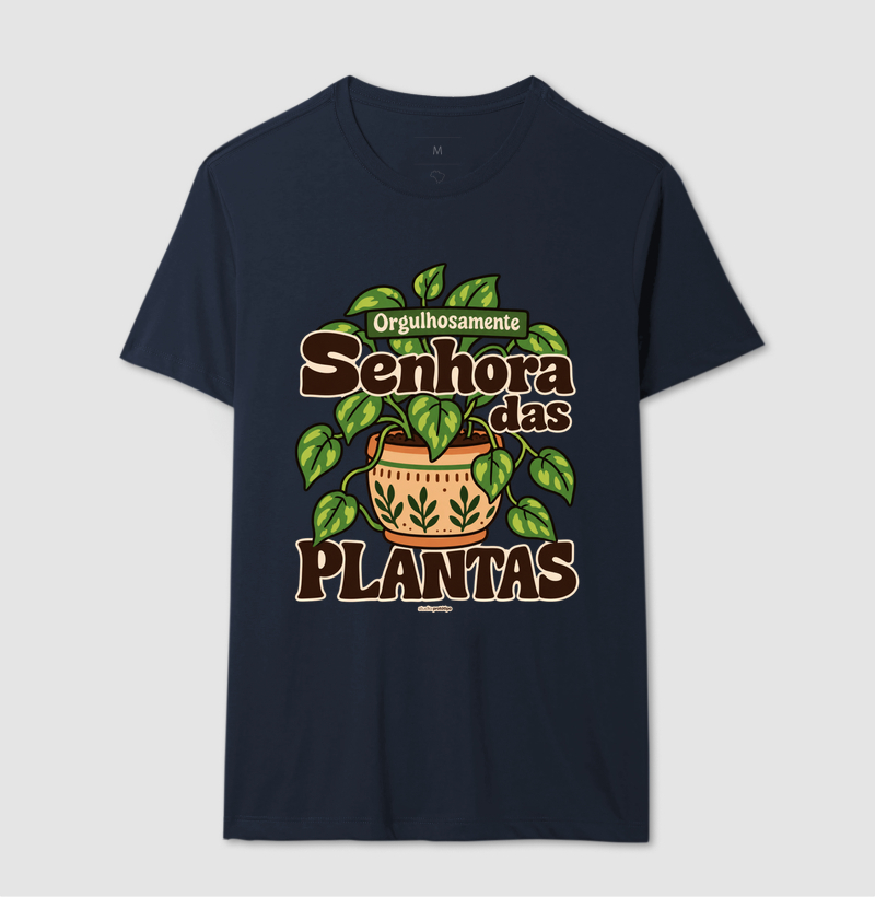 Camiseta Orgulhosamente Senhora das Plantas - Imagem 6