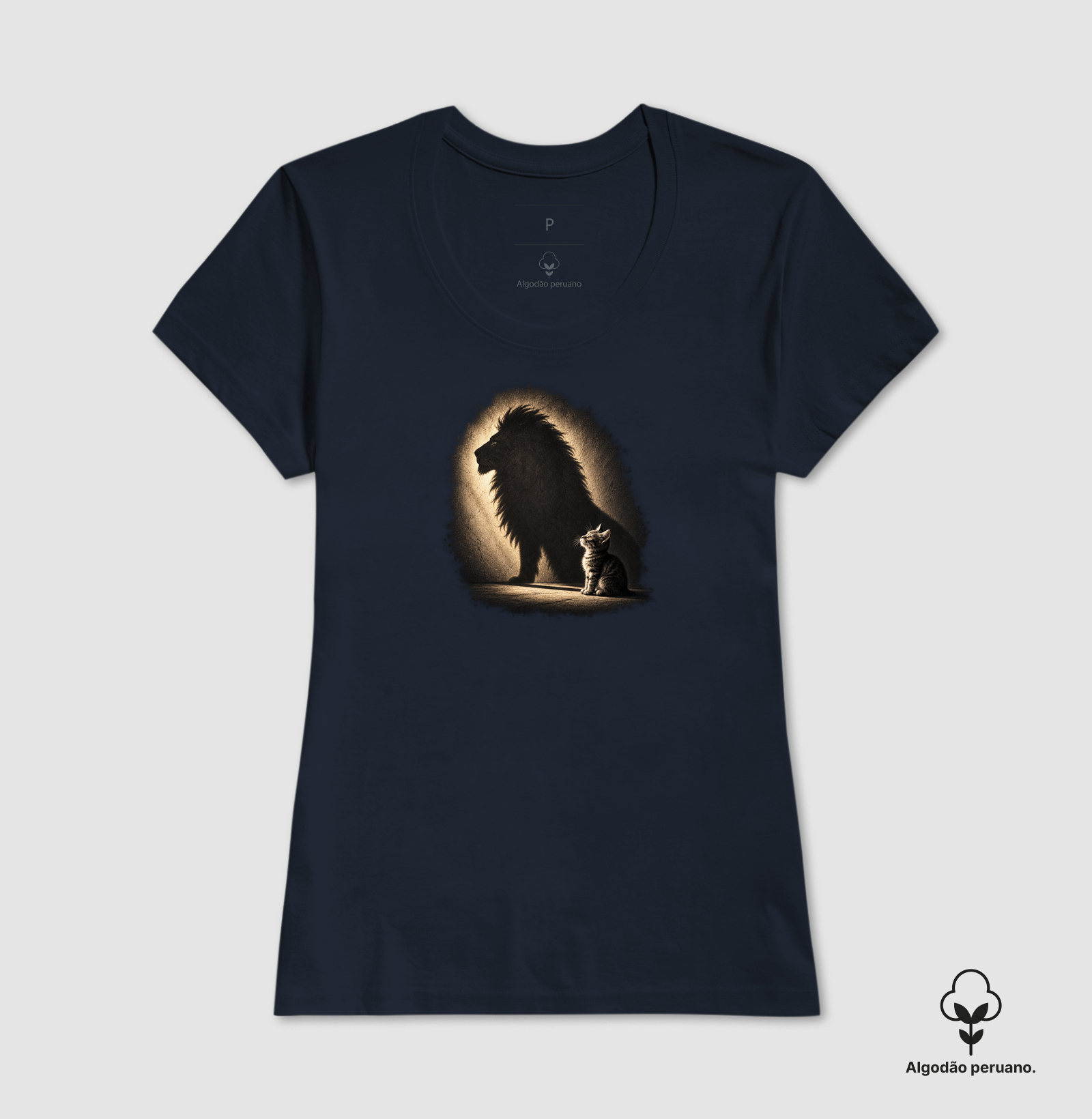 Camiseta leão por dentro - Imagem 3