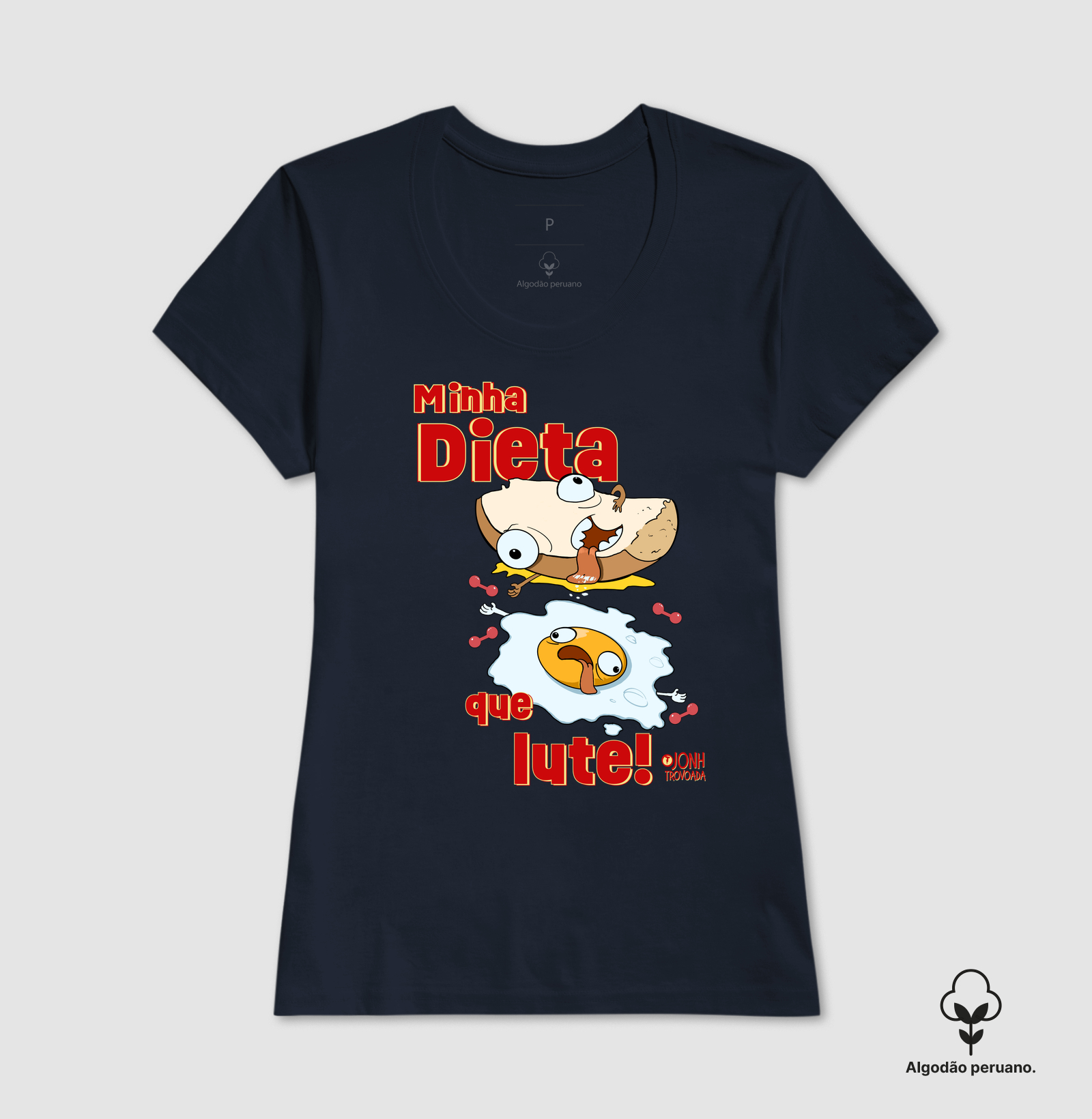 Pão e Ovo Minha dieta que lute! - Imagem 2