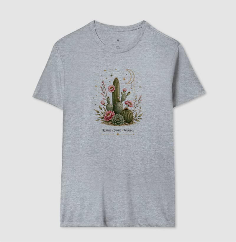 Camiseta Flor no deserto - Imagem 8