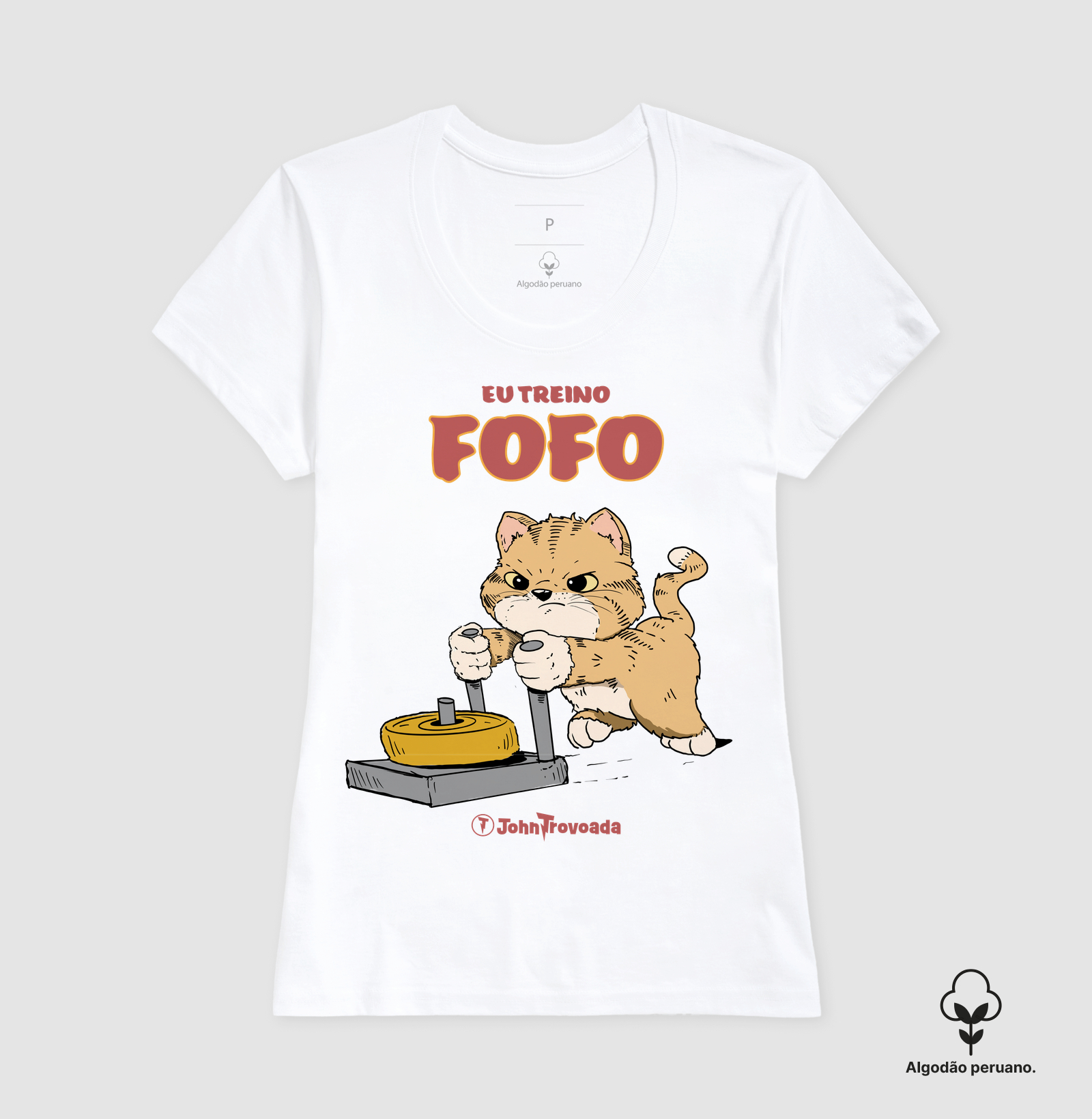 Gato Eu treino fofo  - Imagem 5