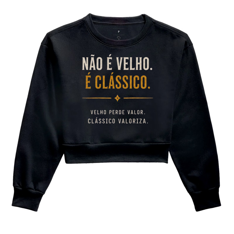 Não é velho, é clássico | Frase - Imagem 2