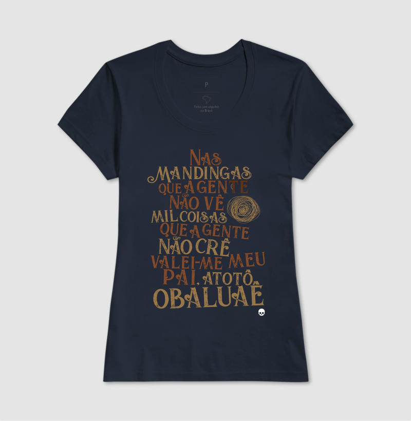 Camiseta Umbanda Orixá Obaluaê Omolu Atotô - Imagem 7