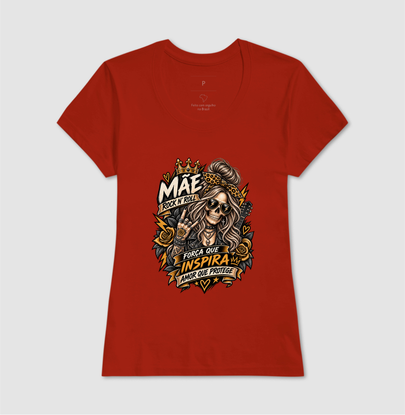 Camiseta Mãe Rock N’ Roll - Imagem 5