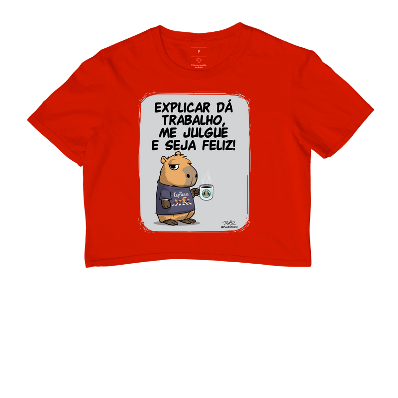 Camiseta Capivara me julgue - Imagem 7