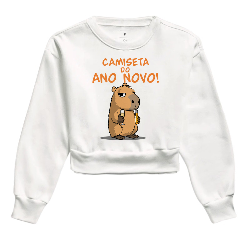 Camiseta Capivara Ano Novo - Imagem 3
