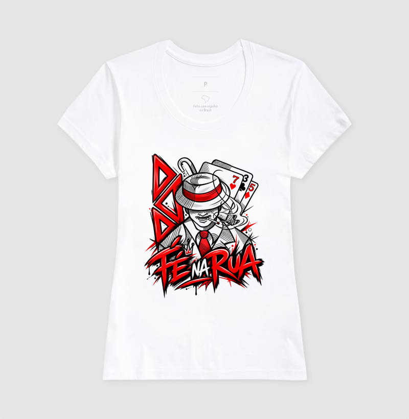 Camiseta - Fé na rua (Zé Pilintra) - Imagem 7