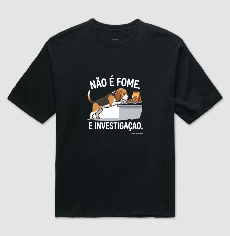 CAMISETA OVERSIZED BEAGLE INVESTIGAÇÃO - Imagem 2