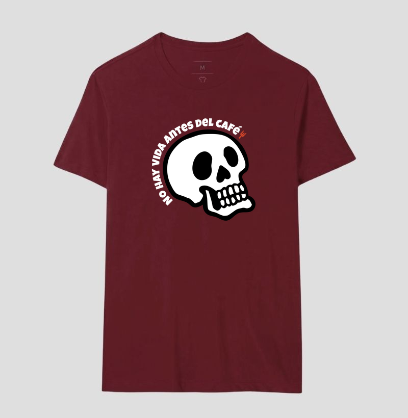 Camiseta No Hay Vida Antes del Café - Imagem 16