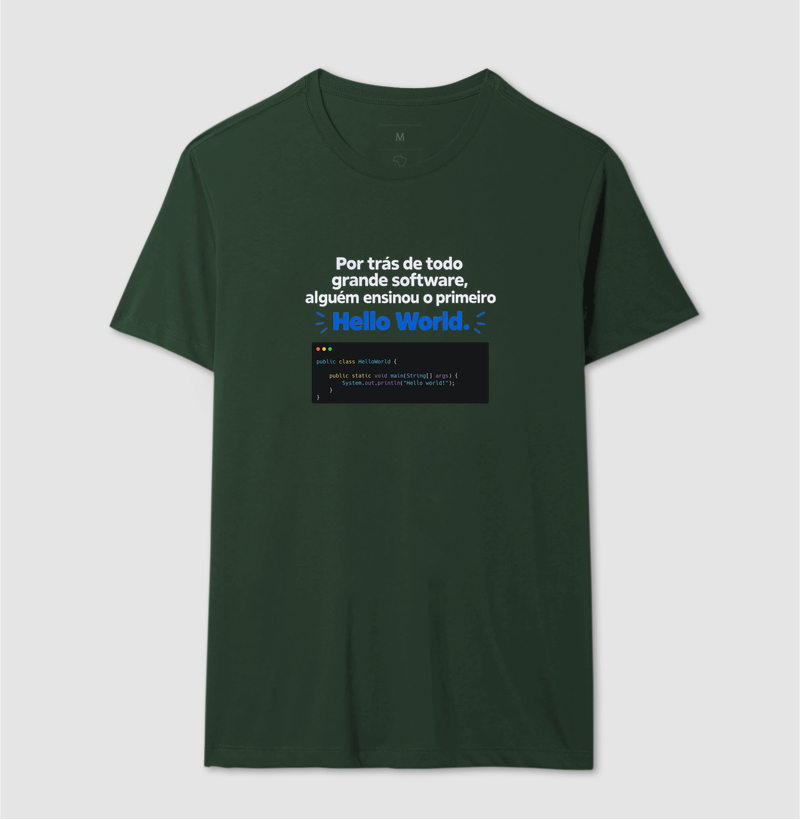 Por trás de todo grande software alguém ensinou o primeiro hello world - Imagem 12