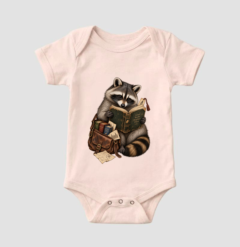 Camiseta Guaxinim Leitor - Imagem 5