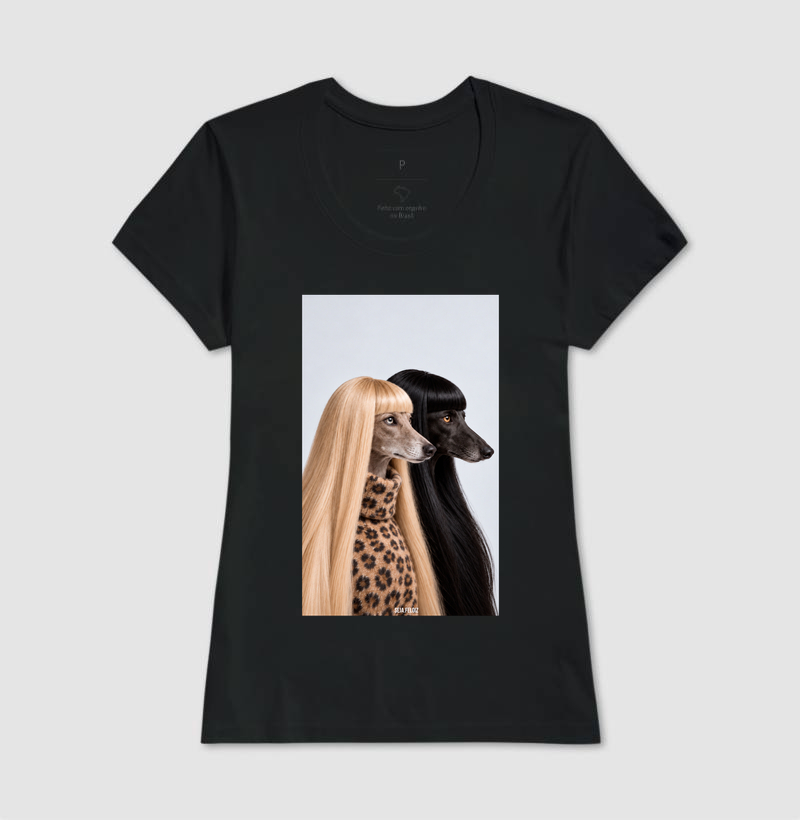 ✨🐾 Galgo Glam Duo 🖤💫 - Imagem 3