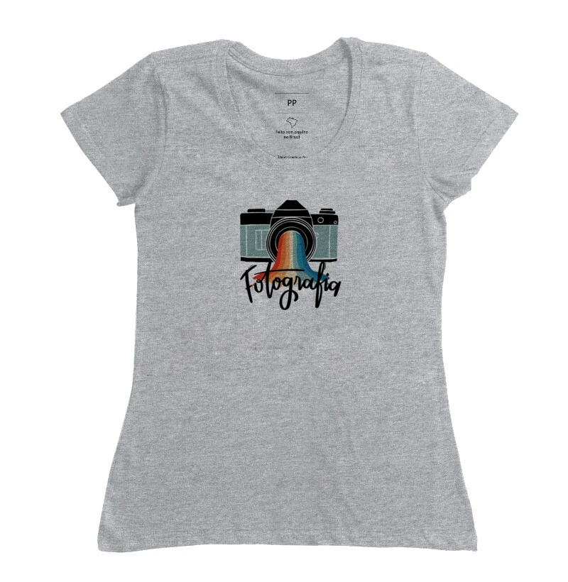 Camiseta fotografia arco íris  - Imagem 7
