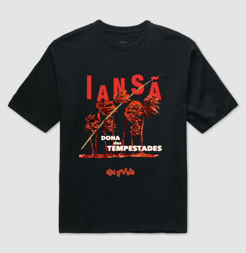 oversized IANSÃ dona das tempestades unissex - Imagem 3