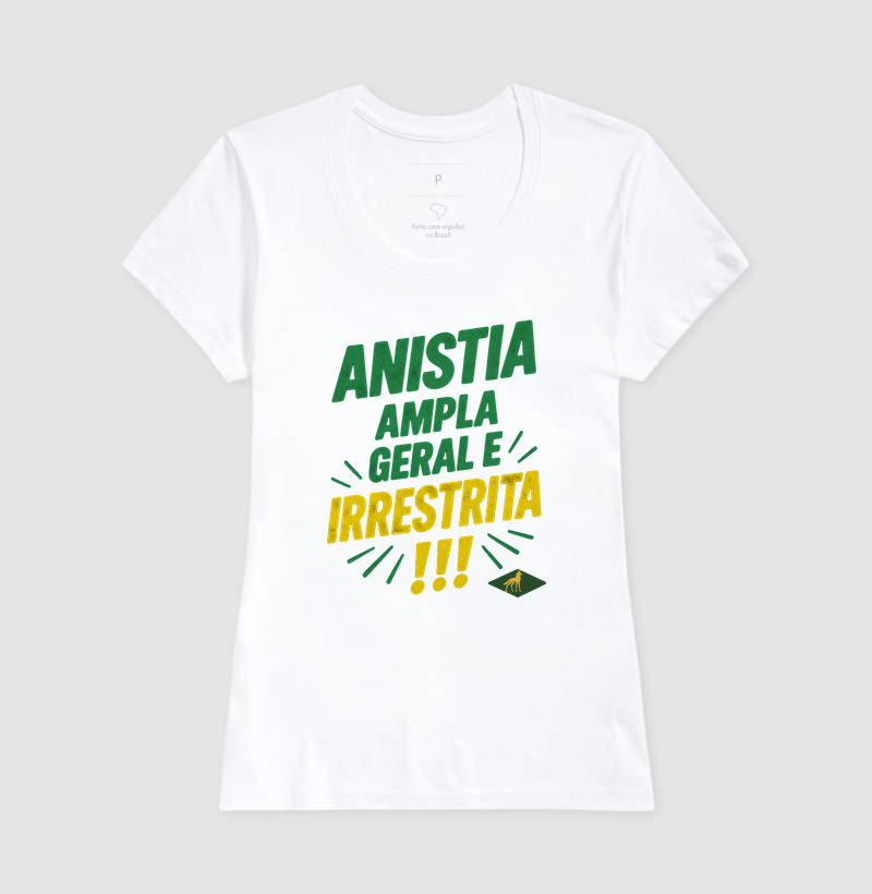 Camiseta Anistia Ampla, Geral e Irrestrita | Manifesto - Imagem 6