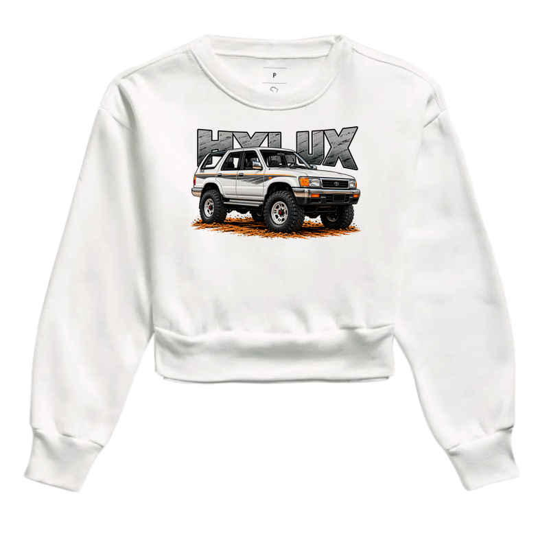 Moletom cropped feminino Hylux - Imagem 6
