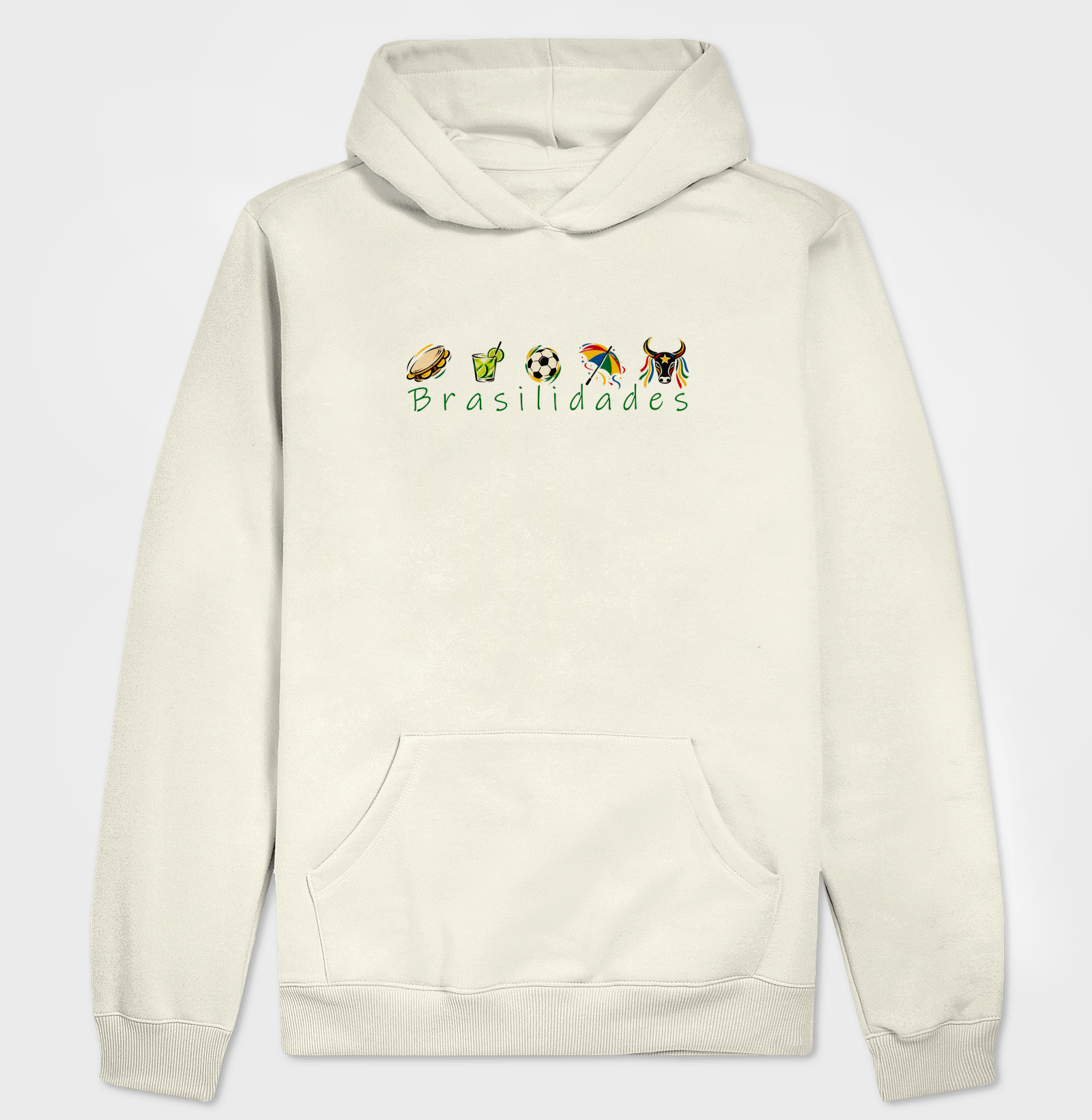 Hoodie Moletom Ícones Brasilidades – Cultura Brasileira - Imagem 3
