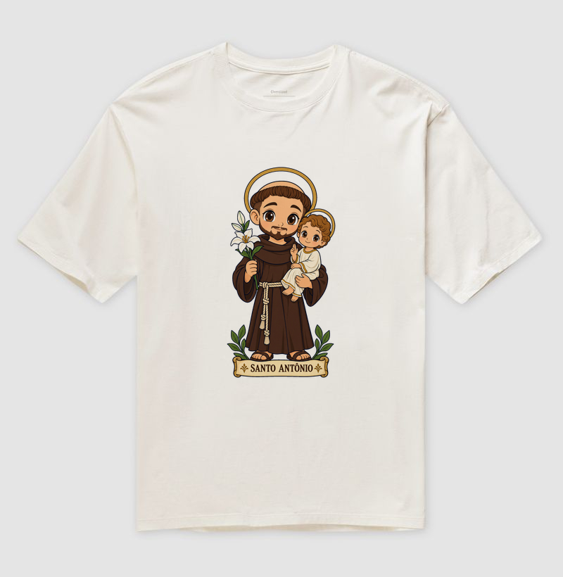 Santo Antonio estilo chibi - Imagem 4